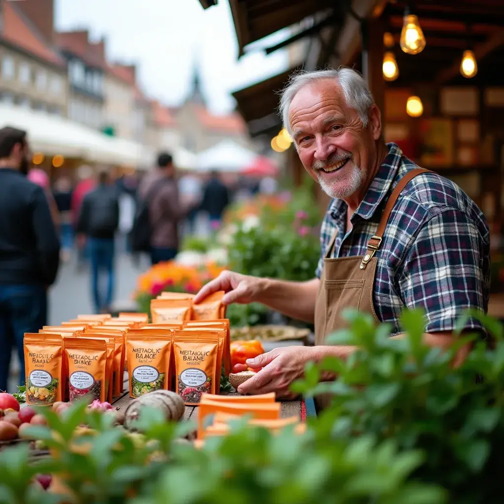 Gros plan sur les ingrédients naturels du thé pour la régulation du glucose.